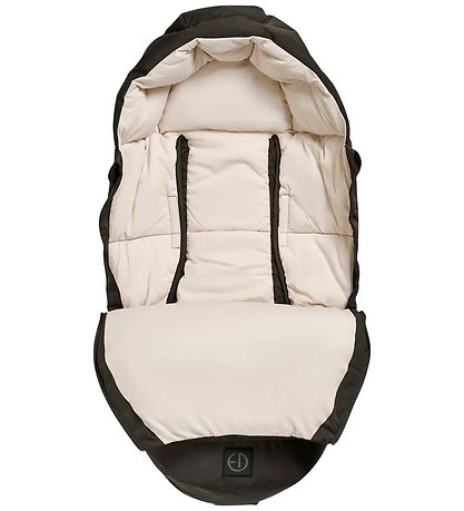 Elodie Details Kørepose - 110 cm - Luxe - Uld/Dun - Sort