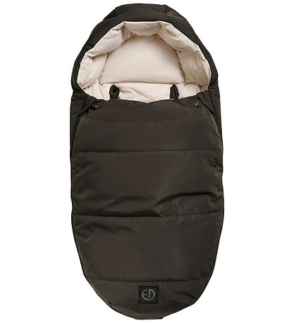 Elodie Details Kørepose - 110 cm - Luxe - Uld/Dun - Sort
