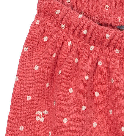 Konges Sløjd Bukser - Frotté - Itty - Cherry Berry Dot