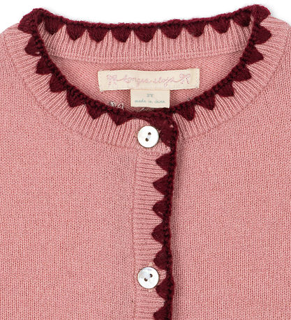 Konges Sløjd Cardigan - Uld - Collette - Pale Blush