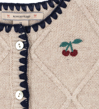 Konges Sløjd Cardigan - Uld - Iska - Off White