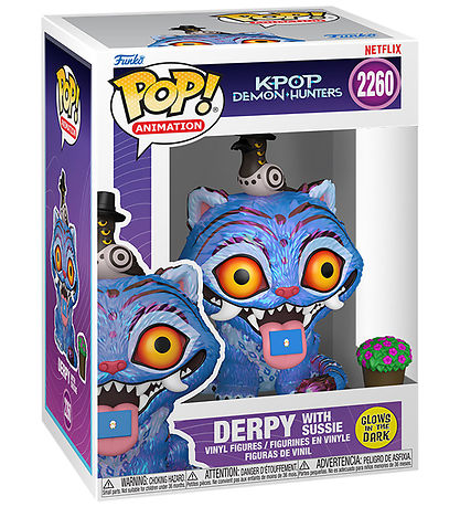Funko POP - Kpop Demon Hunters - Derpy w. Sussie - 2260 - Glow