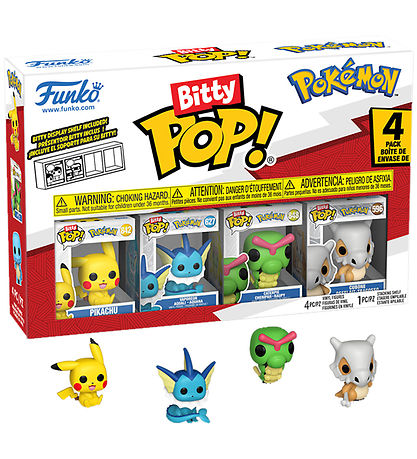 Funko Bitty POP! Figurer - Pokémon - 4-pak