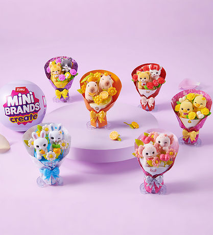 Mini Brands Kugle m. Overraskelse - Serie 1 - Kawaii Bouquet