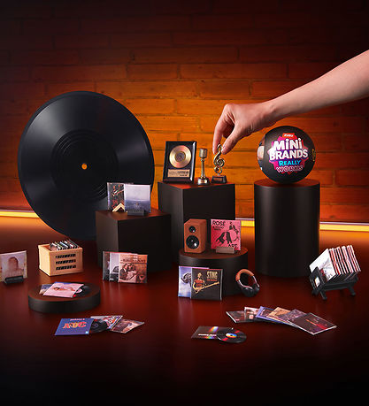 Mini Brands Kugle m. Overraskelse - Serie 1 - Vinyls Capsule