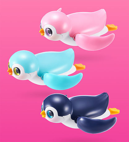 Pets Alive Badefigur - Swimming Penguin - Assorteret