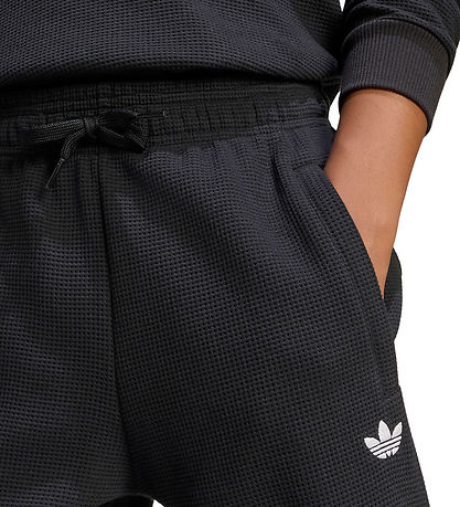 adidas Originals Bukser - Waffle - Black