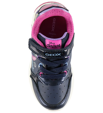 Geox Sko - Navy/Fuchsia