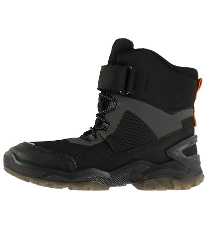 Superfit Vinterstøvler - Tex - Jupiter Ice - Sort/Orange