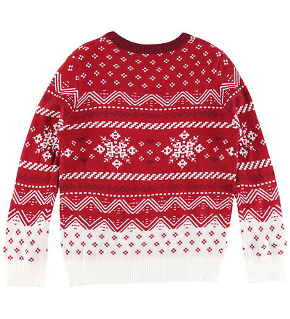 Hummel Bluse - DBU 26 XMAS - Classic - Strik - Tango Red