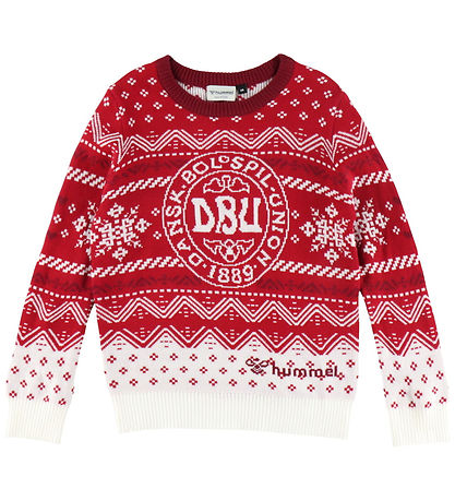 Hummel Bluse - DBU 26 XMAS - Classic - Strik - Tango Red