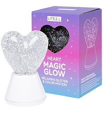 Little L Lampe - 17 cm - Magic Glow - Hjerte