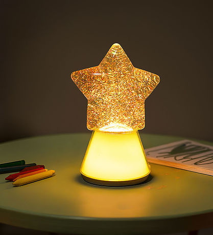 Little L Lampe - 12 cm - Magic Glow - Stjerne