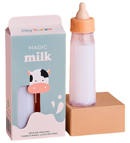 Tiny Harlow Dukketilbehør - Tiny Tummies - Mælk/Juice