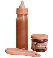 Tiny Harlow Dukketilbehør - Tiny Tummies - Chokolade sæt