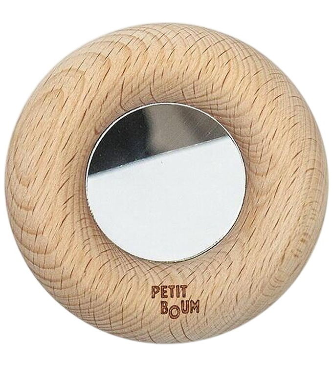 Petit Boum Sanselegetøj – Træ Donut – Spejl