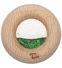Petit Boum Sanselegetøj - Træ - Donut - Grøn