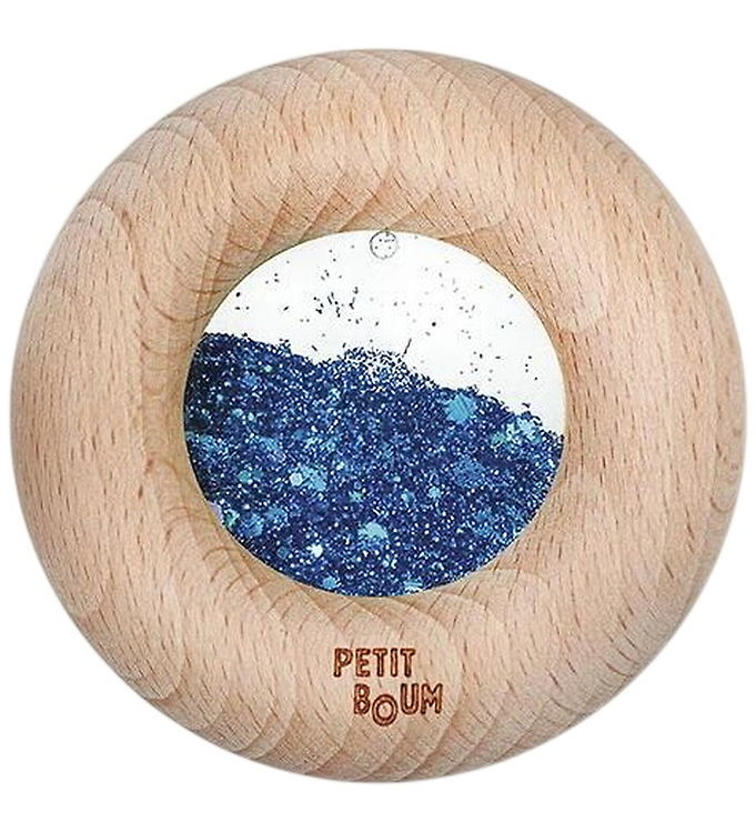 Petit Boum Sanselegetøj – Træ – Donut – Blå