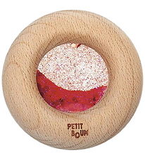 Petit Boum Sanselegetøj - Træ - Donut - Rød