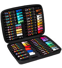 Posca Tuscher m. Kuffert - 40 stk - Multifarvet