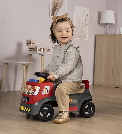 Smoby Gåvogn - Fire Truck