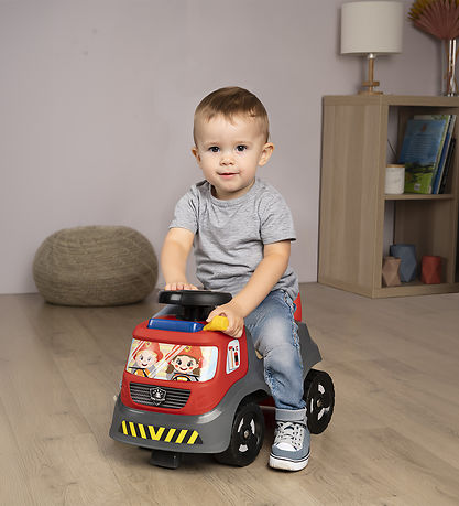 Smoby Gåvogn - Fire Truck
