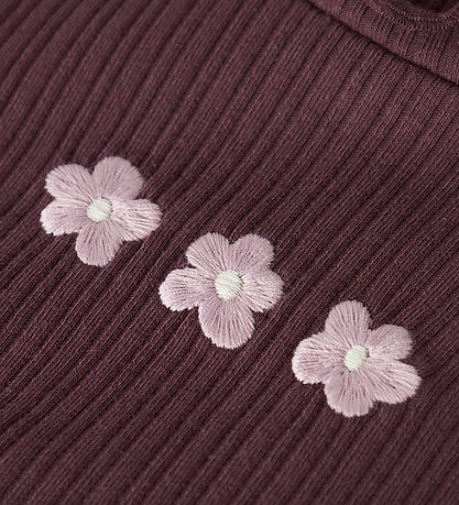 Name it Bluse - Rib - NMFRYNA - Catawba Grape