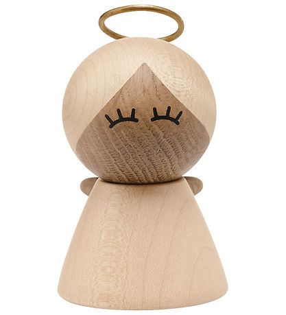 FableWood Lille Engel - Lærke - 8 cm - Jul