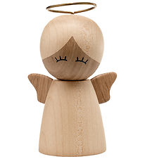 FableWood Stor Engel - Agnes - 12 cm - Jul