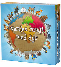 Game Inventors Brætspil - Verden Rundt Med Dyr