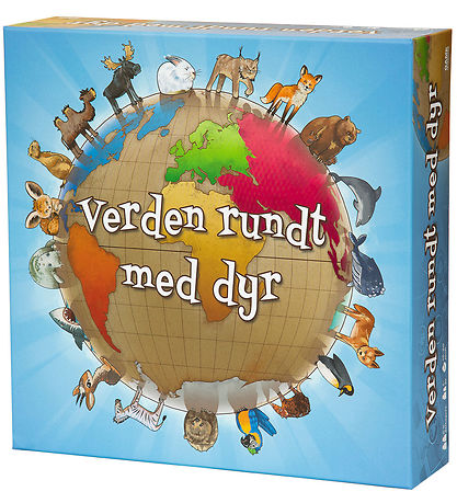 Game Inventors Brætspil - Verden Rundt Med Dyr