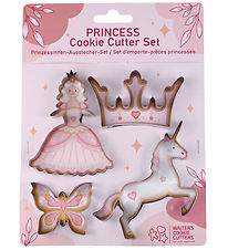 Walter's Cookie Cutters Småkageforme Sæt - Princess