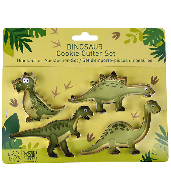 Walter's Cookie Cutters Småkageforme Sæt - Dinosaur