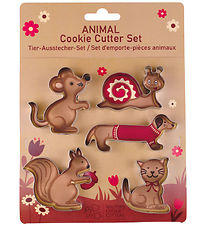 Walter's Cookie Cutters Småkageforme Sæt - Animals