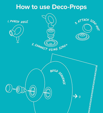 MakeDo Værktøj Til Pap - Deco-Props Googlies