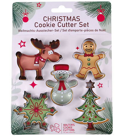 Walter's Cookie Cutters Småkageforme Sæt - Christmas