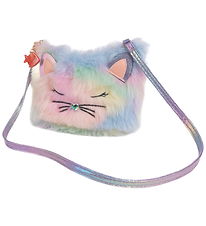 Great Pretenders Skuldertaske - Furry Kitty - Rainbow