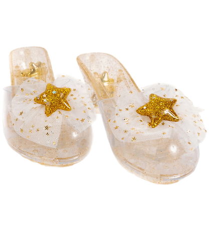Great Pretenders Udklædning - Reigning Beauty High Heels - Gold