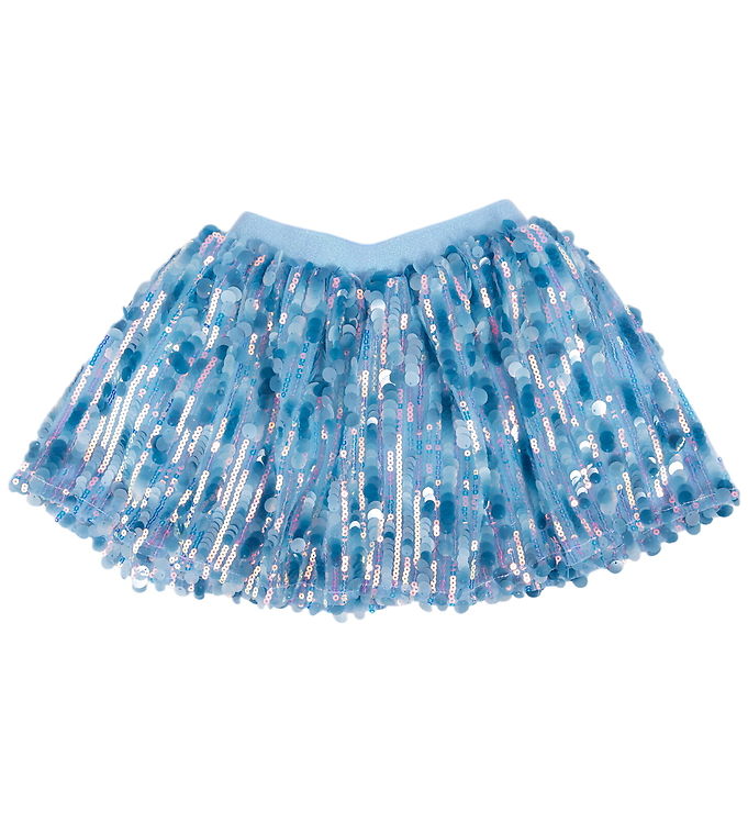 Great Pretenders Udklædning - Superstar Sequins Nederdel - Blue