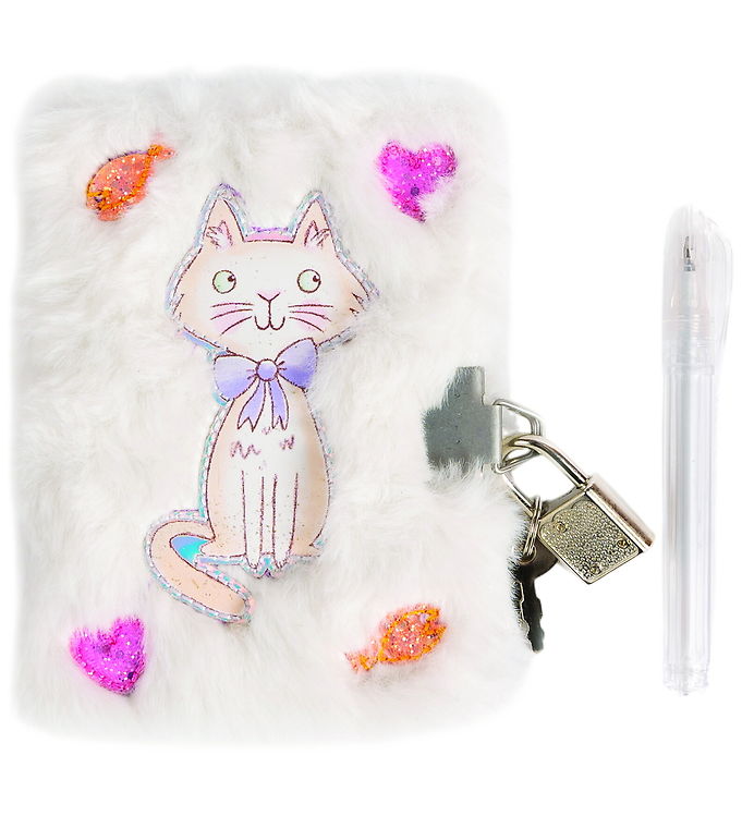 Great Pretenders Dagbog - Cuddle Cat - Furry - Mini