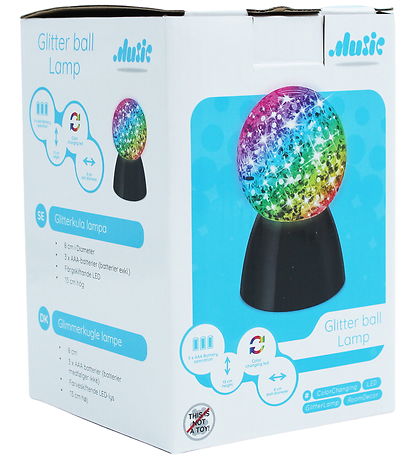 Music Lampe - Glitter Ball - 13 cm