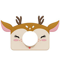 The Zoofamily Kamera-cover - Til Zoo Friends - Deer - Orange