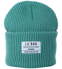 Lil'Boo Copenhagen hue - Strik - Hygge Beanie - Ocean Green