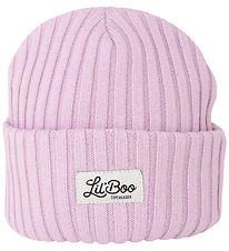 Lil´Boo Copenhagen Hue - Strik - Uld Beanie - Soft lavender