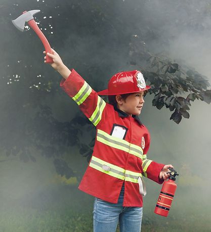 Souza Udklædning - Brandmand - Rød