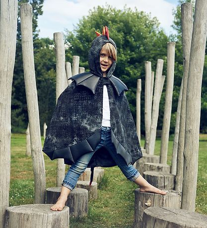 Souza Udklædning - Kappe - Drage - Sort