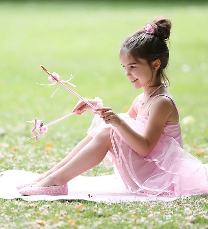 Souza Costume - Ballerina Shoes w. Sequins - Lily - Pink