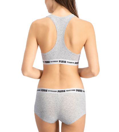 Puma Top - Racerback - Grey melange