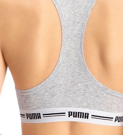 Puma Top - Racerback - Grey melange