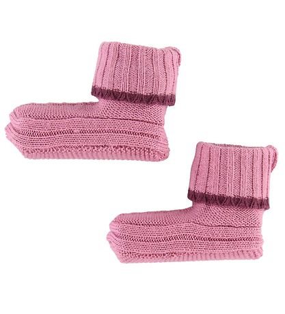Noa Noa miniature Strømper - Strik - Lyserød Noa Noa miniature Strømper - Strik - Lyserød